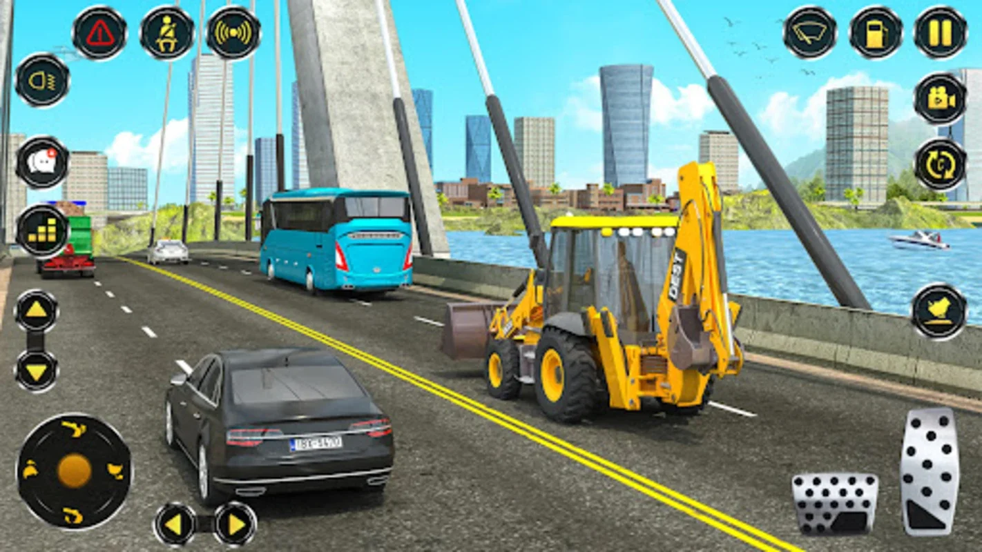 Real JCB Backhoe Loader Game for Android - No Downloading Required