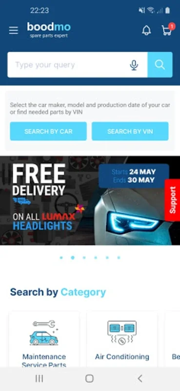 boodmo - Spare Parts Expert for Android - No Downloading Required
