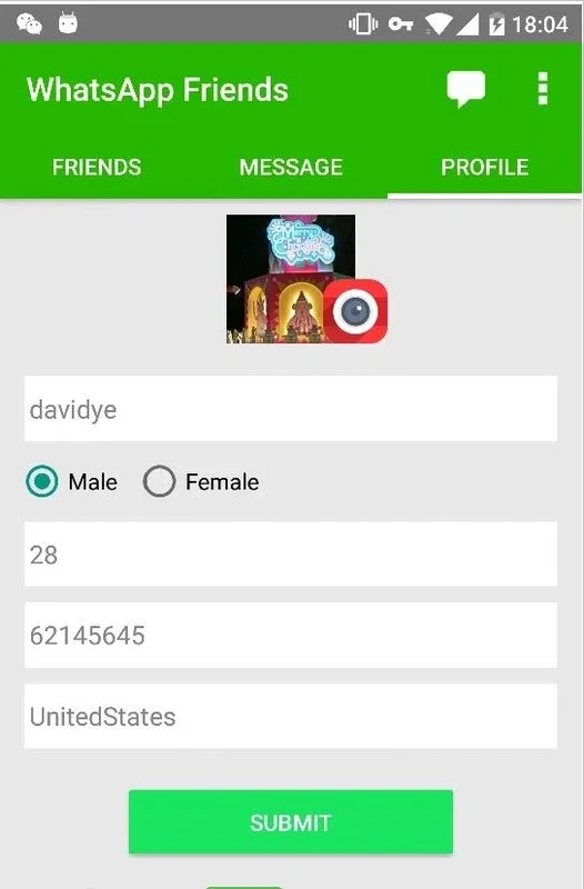 WhatsFriends for Android: Find New Friends Easily