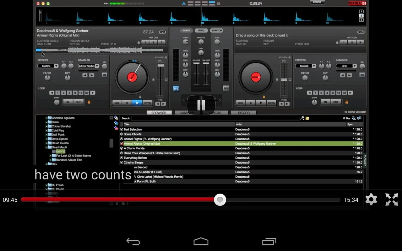 How To Use Virtual DJ for Android - Master Music Mixing