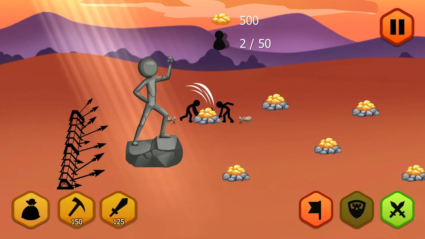 Stickman Battle for Android - Strategic Fun