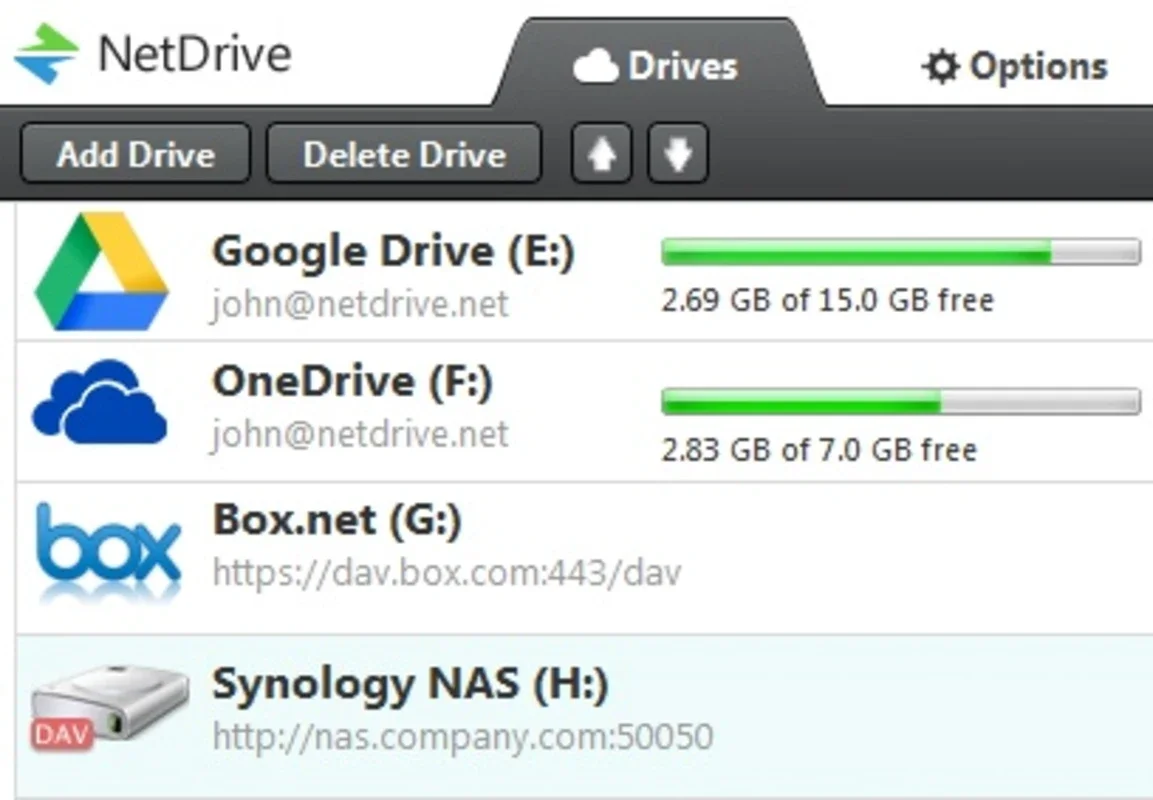 NetDrive for Windows - Transform FTP into a Disk Unit