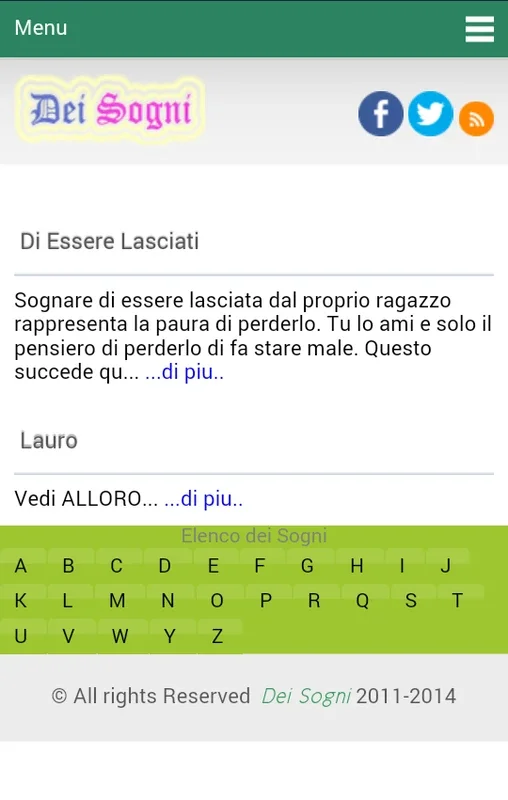 Significato Dei Sogni for Android - Unveiling Dream Meanings