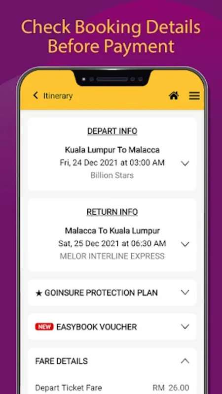 Easybook Bus Tickets for Android - Download from AppHuts