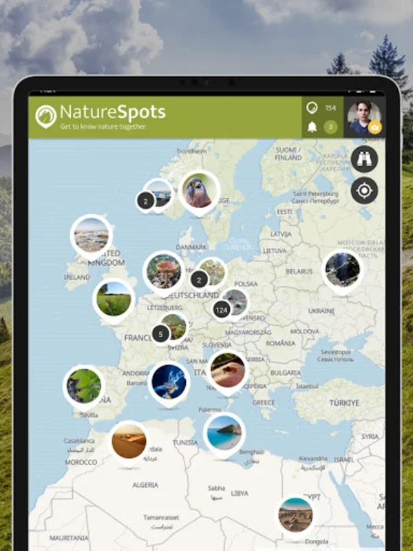 NatureSpots - Observe Nature on Android