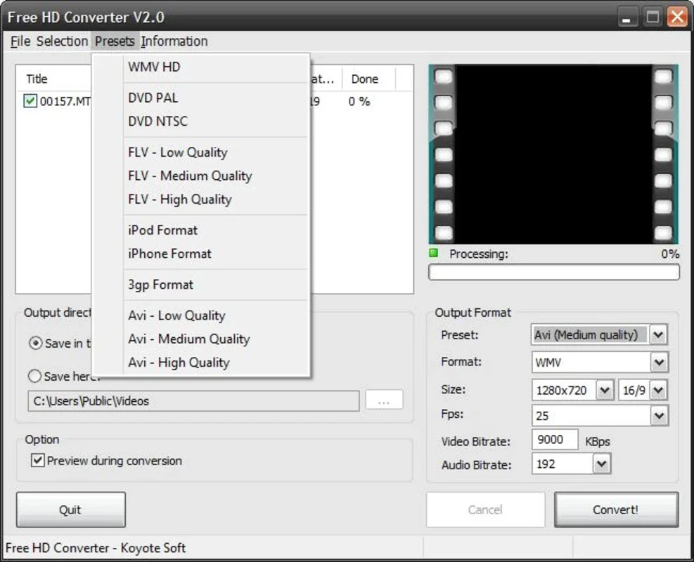 Free HD Converter for Windows: Convert HD Videos Easily