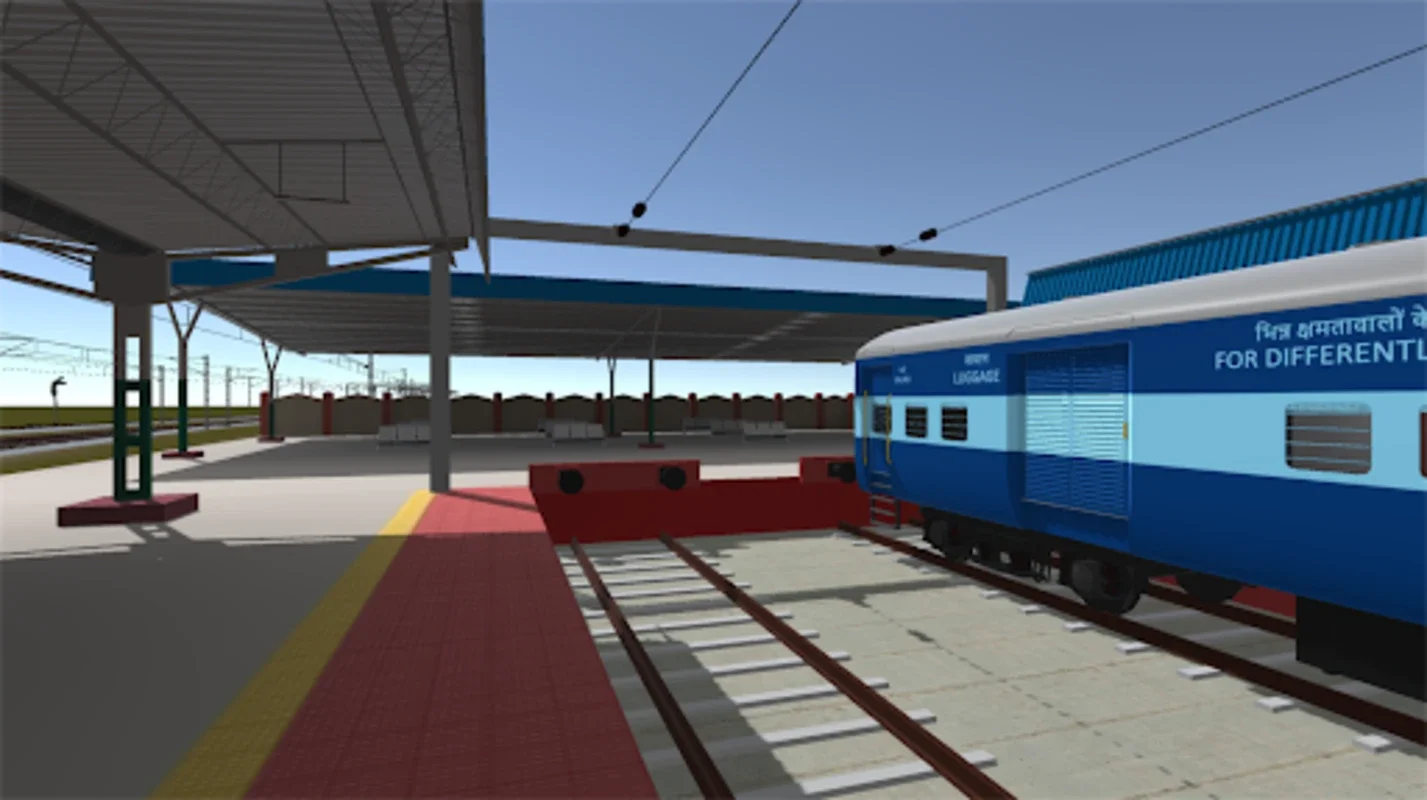 Indian Train Crossing 3D for Android - No Download Needed, Just Play!