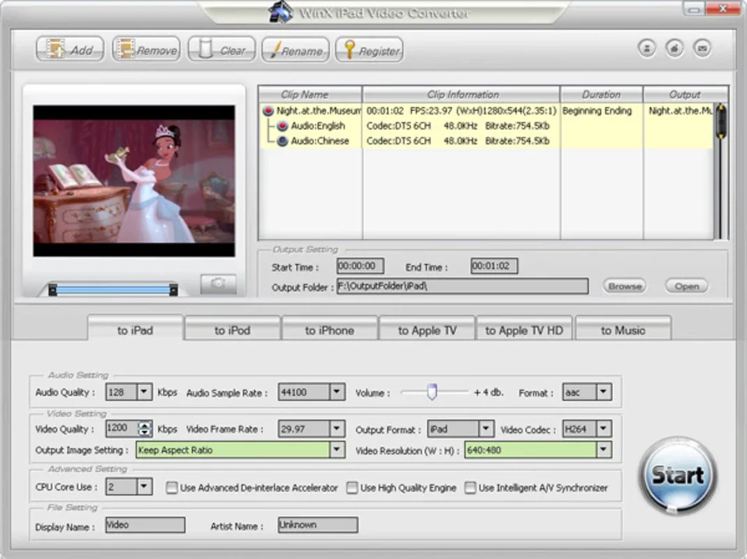 WinX iPad Video Converter for Windows: Optimize Videos for iPad/iPhone