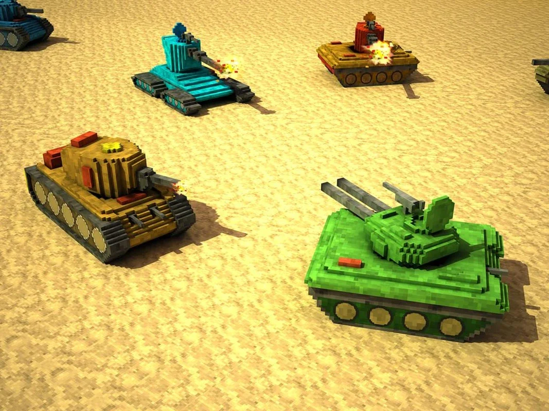 Toon Tank - Craft War Mania for Android: Engaging Battles Await