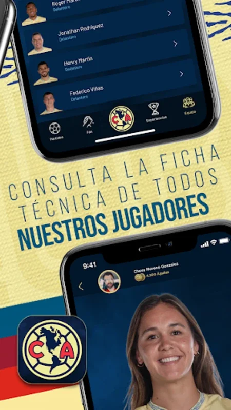 Club América for Android - Stay Informed with Team Updates