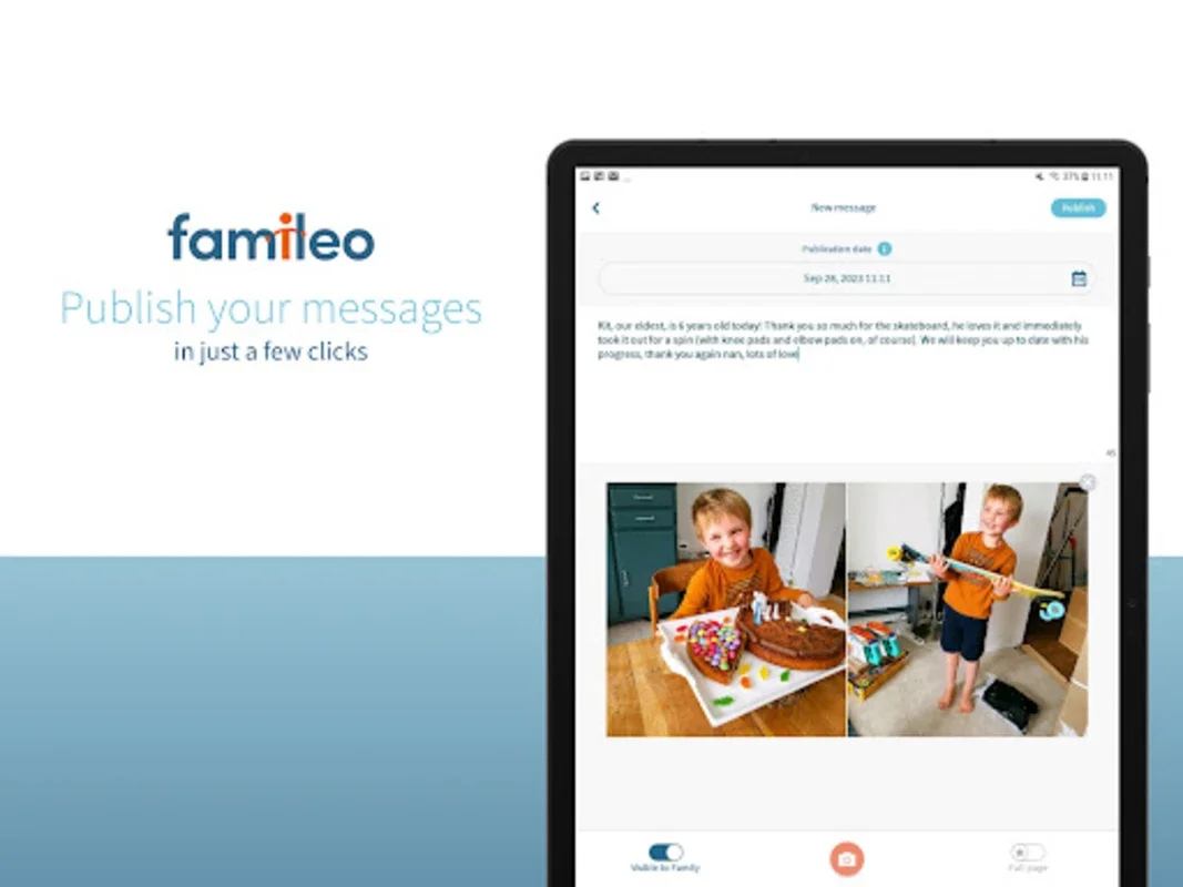 Famileo for Android: Keep Families Connected