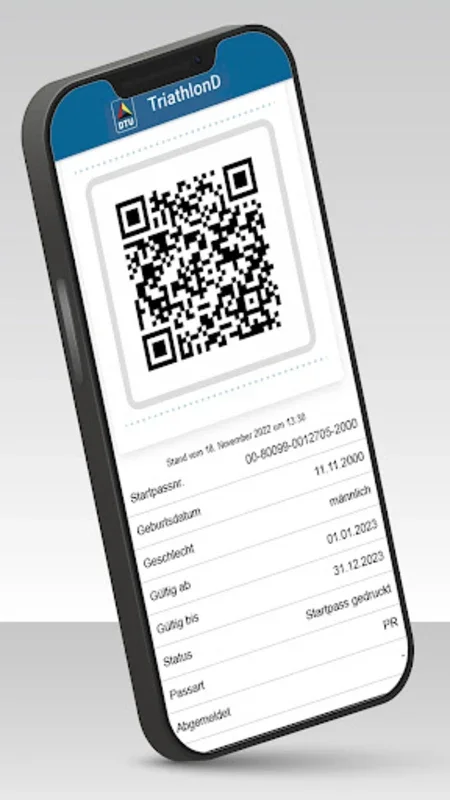 TriathlonD – DTU-Startpass for Android: Streamlined Triathlon Management