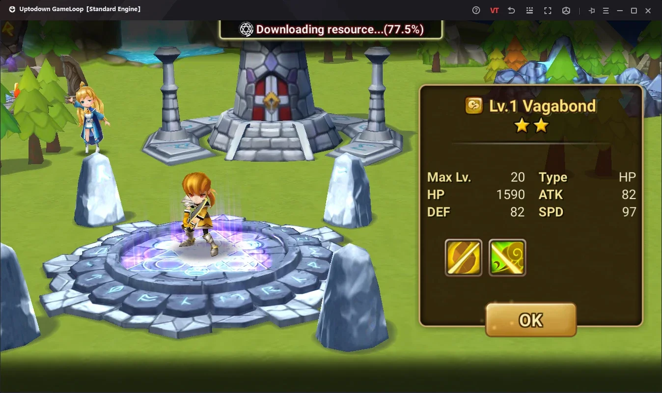 Summoners War: Sky Arena (GameLoop) for Windows - Great RPG Experience