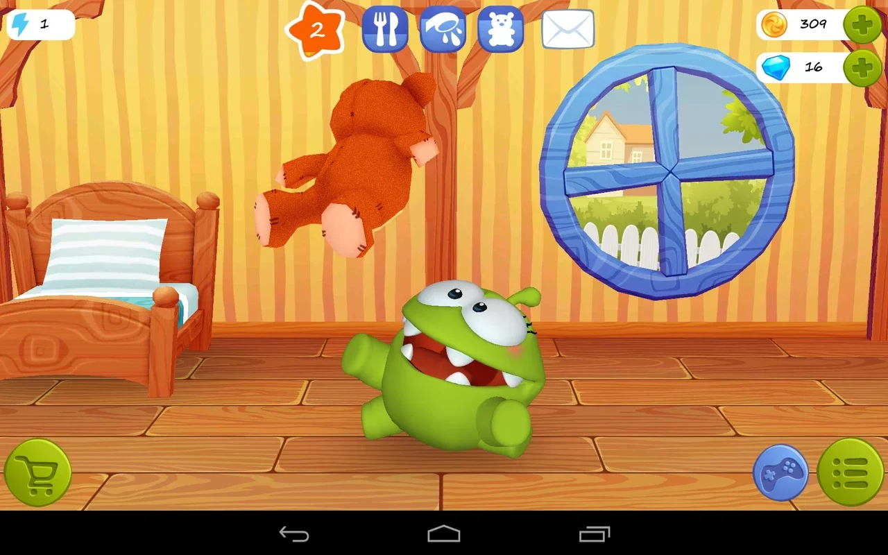 My Om Nom Free for Android - Fun Pet - Care Game