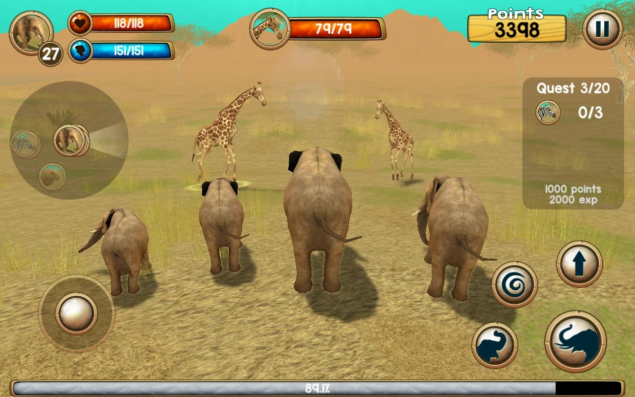 Wild Elephant Sim 3D on Android: A Rich Gaming Experience