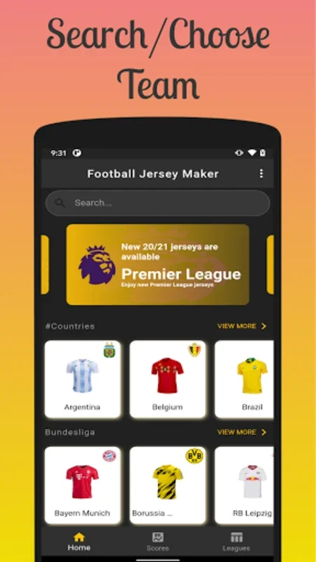 Football Jersey Maker for Android: Customize Jerseys and Track Scores