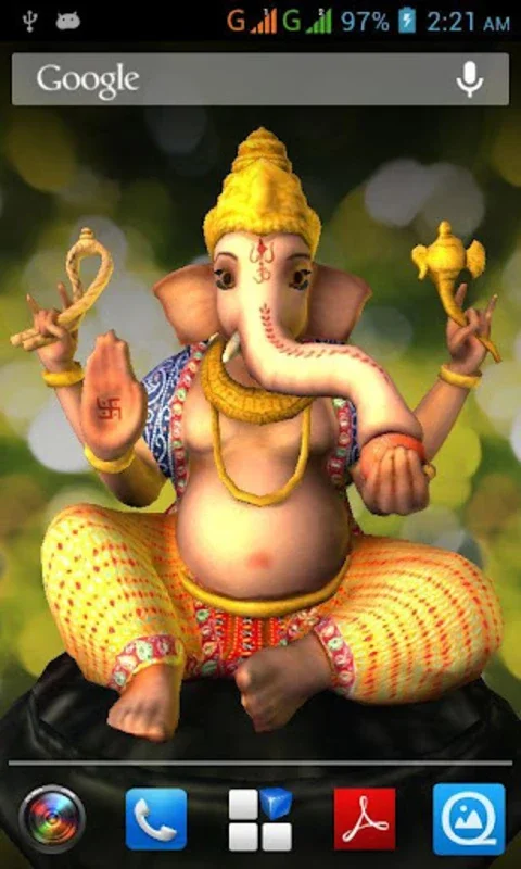 3D Ganesh Live Wallpaper for Android - Immersive Visuals