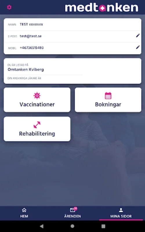 Medtanken – Digifysisk Vård for Android: Comprehensive Healthcare