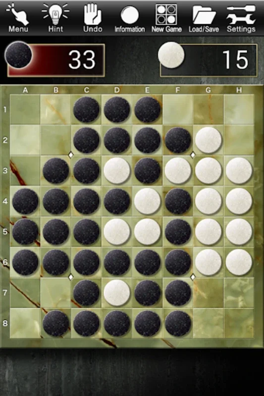 The Othello for Android - Strategic Board Game with Multiple Features