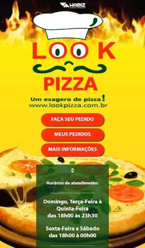 Look Pizza for Android - Quality Pizza at Your Doorstep