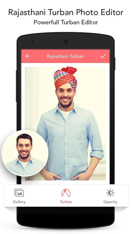 Rajasthani Turban for Android: Add Turbans to Your Photos