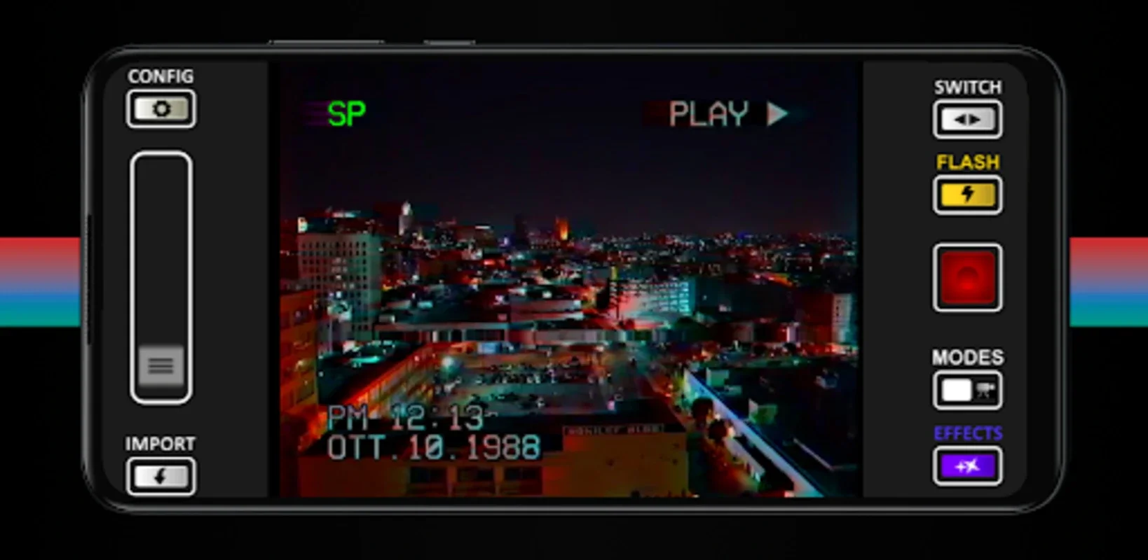 Tapee for Android - Add Vintage VHS Effects to Your Videos