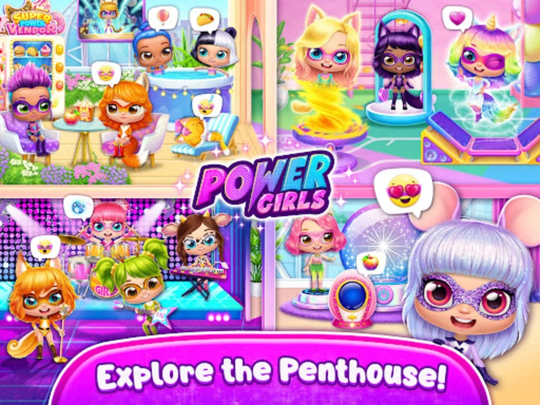 Power Girls - Fantastic Heroes for Android: Dynamic Gaming