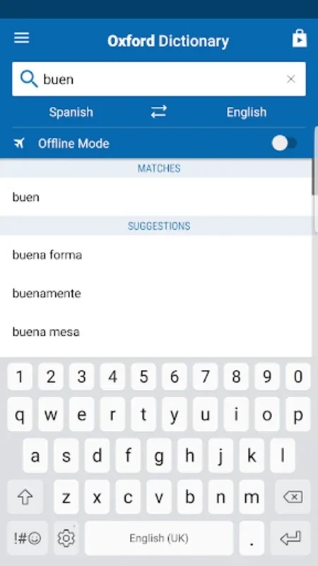 Oxford Spanish Dictionary for Android: Enhance Your Language Skills