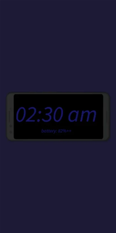 Night Clock (Digital Clock) for Android - Minimalist Bedside Companion