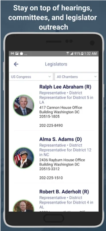 FastDemocracy - Bill Tracker for Android: Empowering Legislative Monitoring