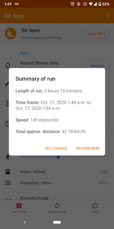 Sit Sync for Android - Effortless Fitness Data Syncing