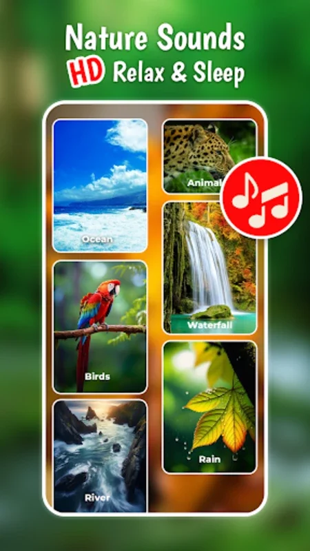 Nature Sound for Android - Promote Relaxation and Sleep