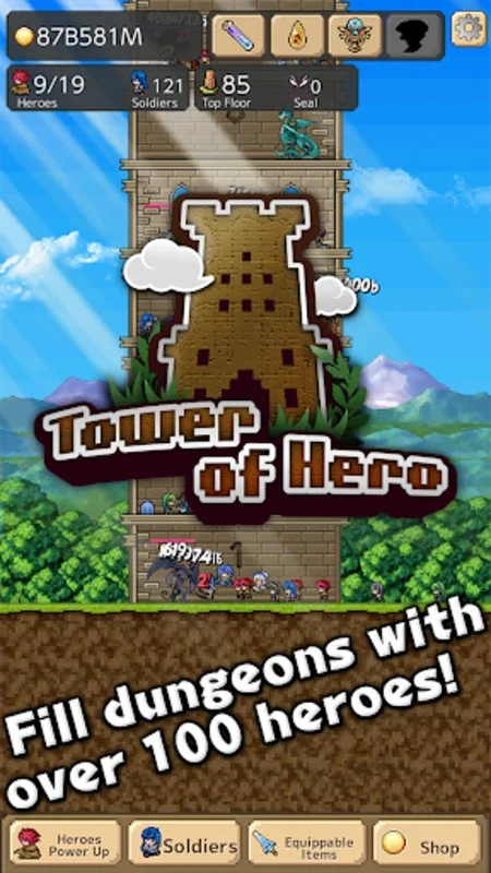 Tower of Hero for Android - Engaging Dungeon RPG