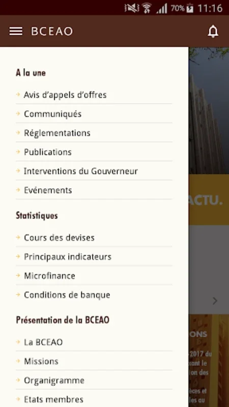 BCEAO for Android - Access Central Bank Services Anytime