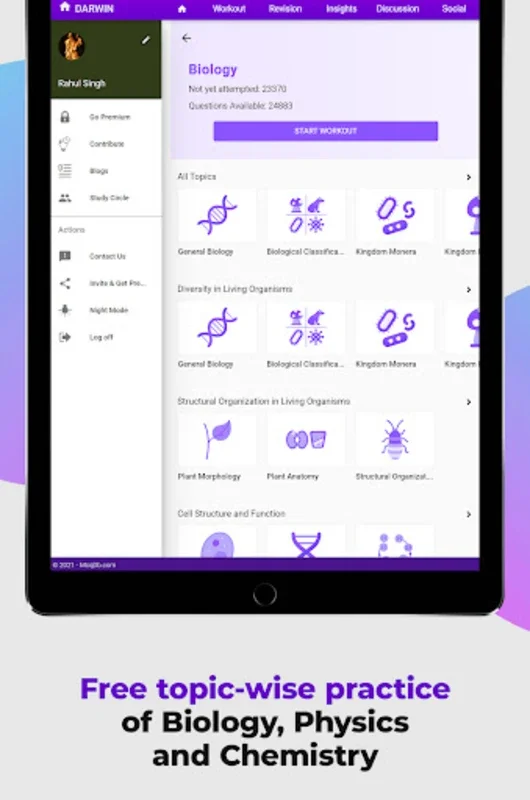 NEET Preparation App by Darwin for Android - Ace the Exam