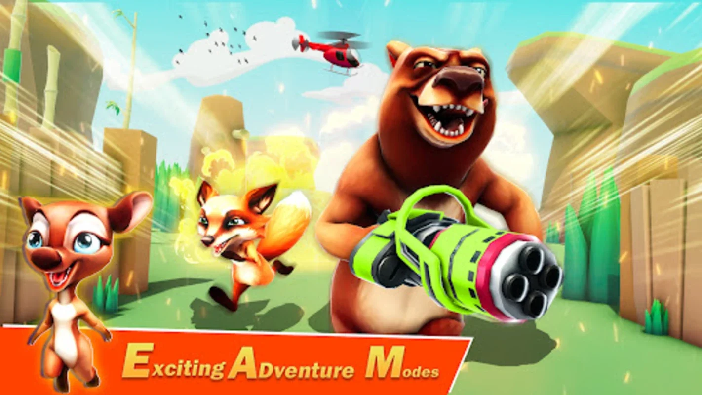 Animal Shooting: Fun Gun Games for Android - Wild Battle Royale