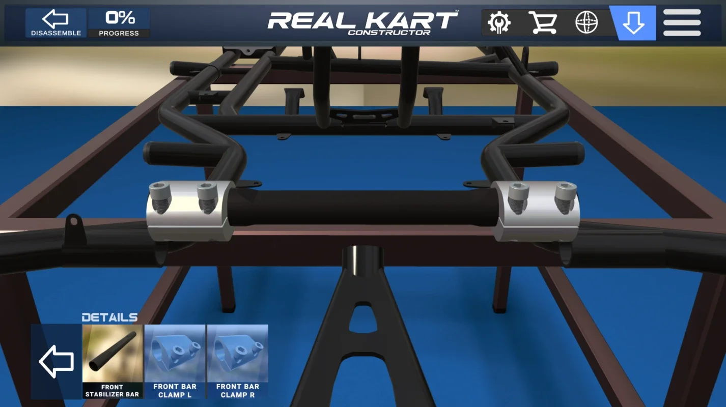 Real Kart Constructor for Android: Build Virtual Karts