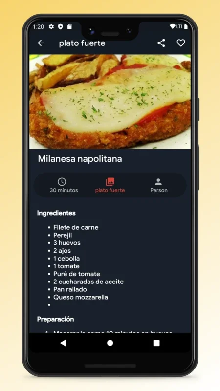 Uruguayan Recipes - Food App for Android: Explore Delicious Dishes