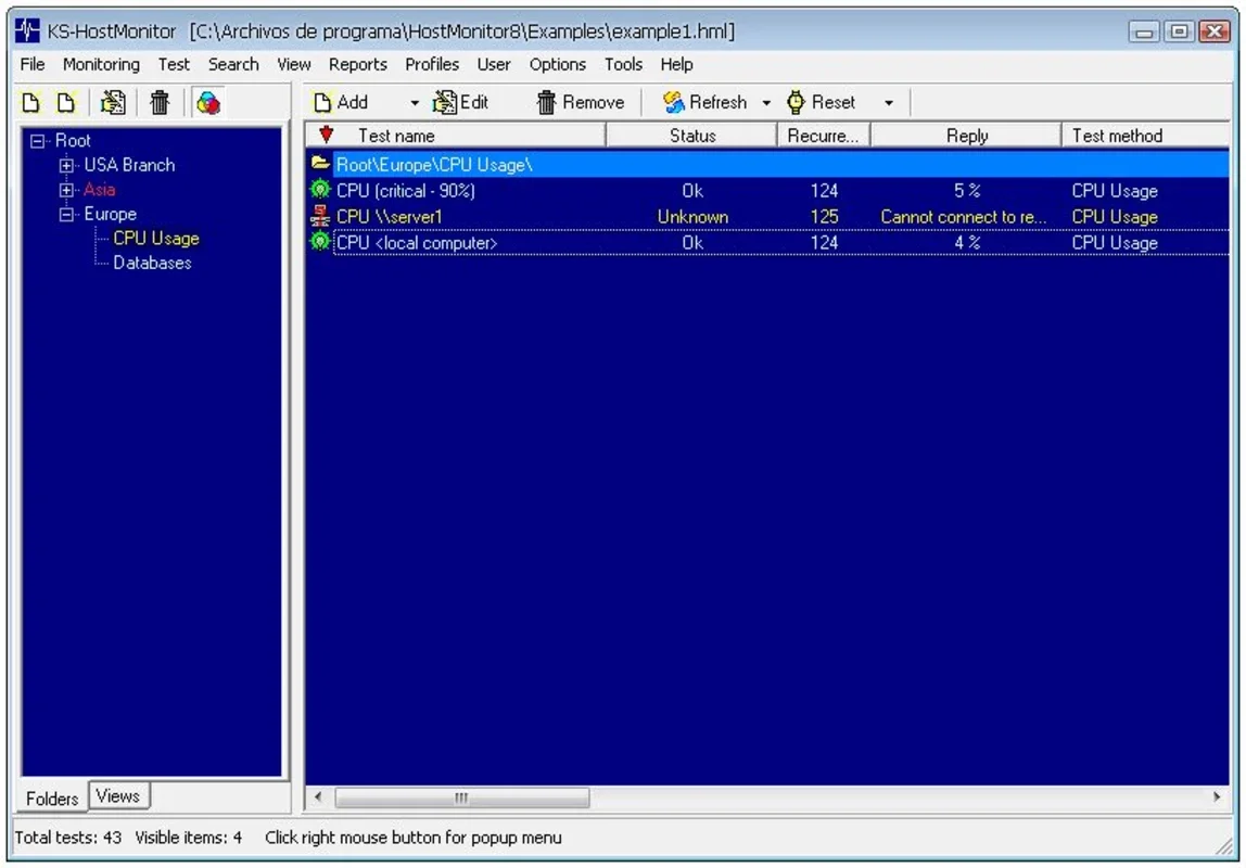 Advanced Host Monitor for Windows - Manage and Monitor Servers