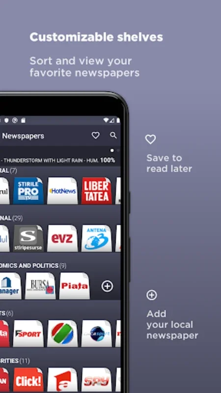 Romanian Newspapers for Android - Streamlined News Access