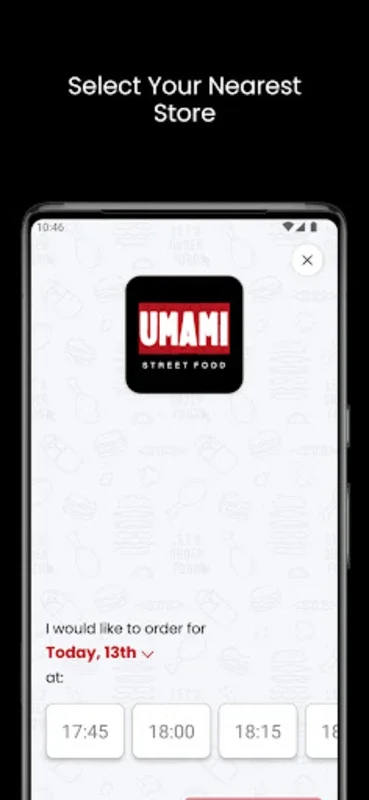 Umami Street Food for Android - Simplify Street Food Ordering