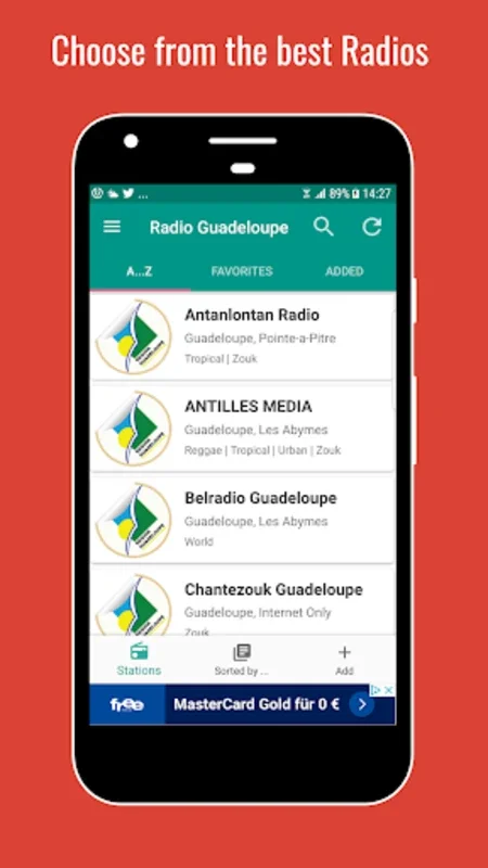 📻 Radio Guadeloupe 🇬🇵 for Android - Diverse Radio Content