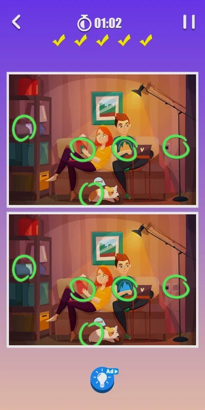 Find The Differences - Sweet Home Design for Android: Engaging Puzzle Game