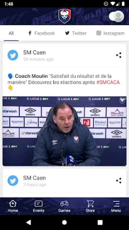 SM Caen for Android - The Ultimate Fan Experience