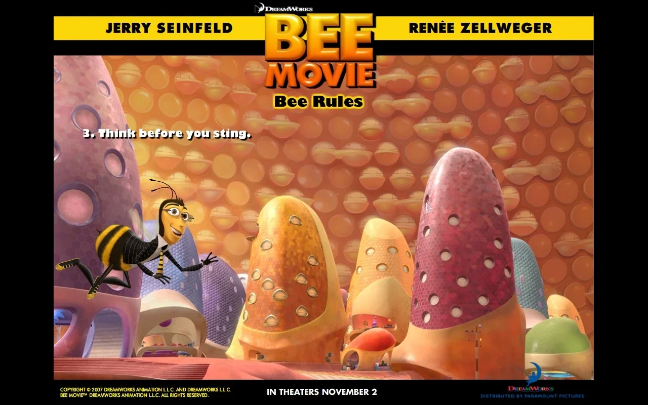 BeeMovie Screensaver for Mac - A Visual Delight