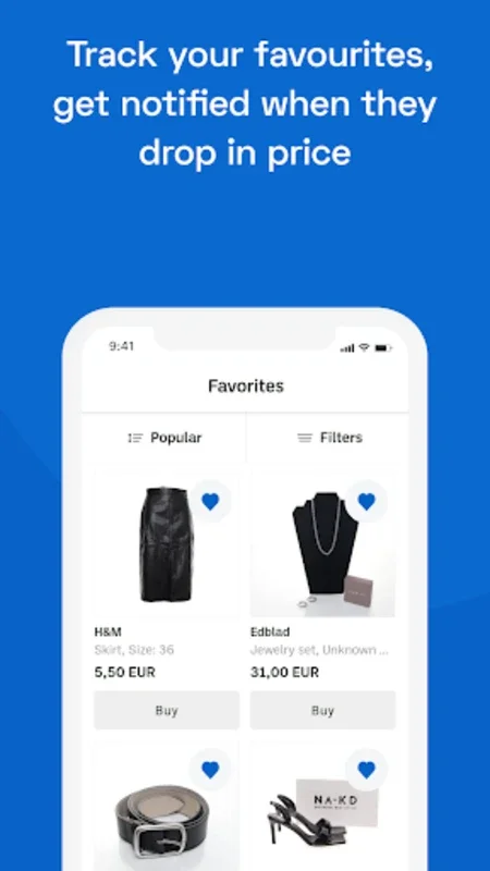 Sellpy for Android - Shop Sustainable Fashion Deals