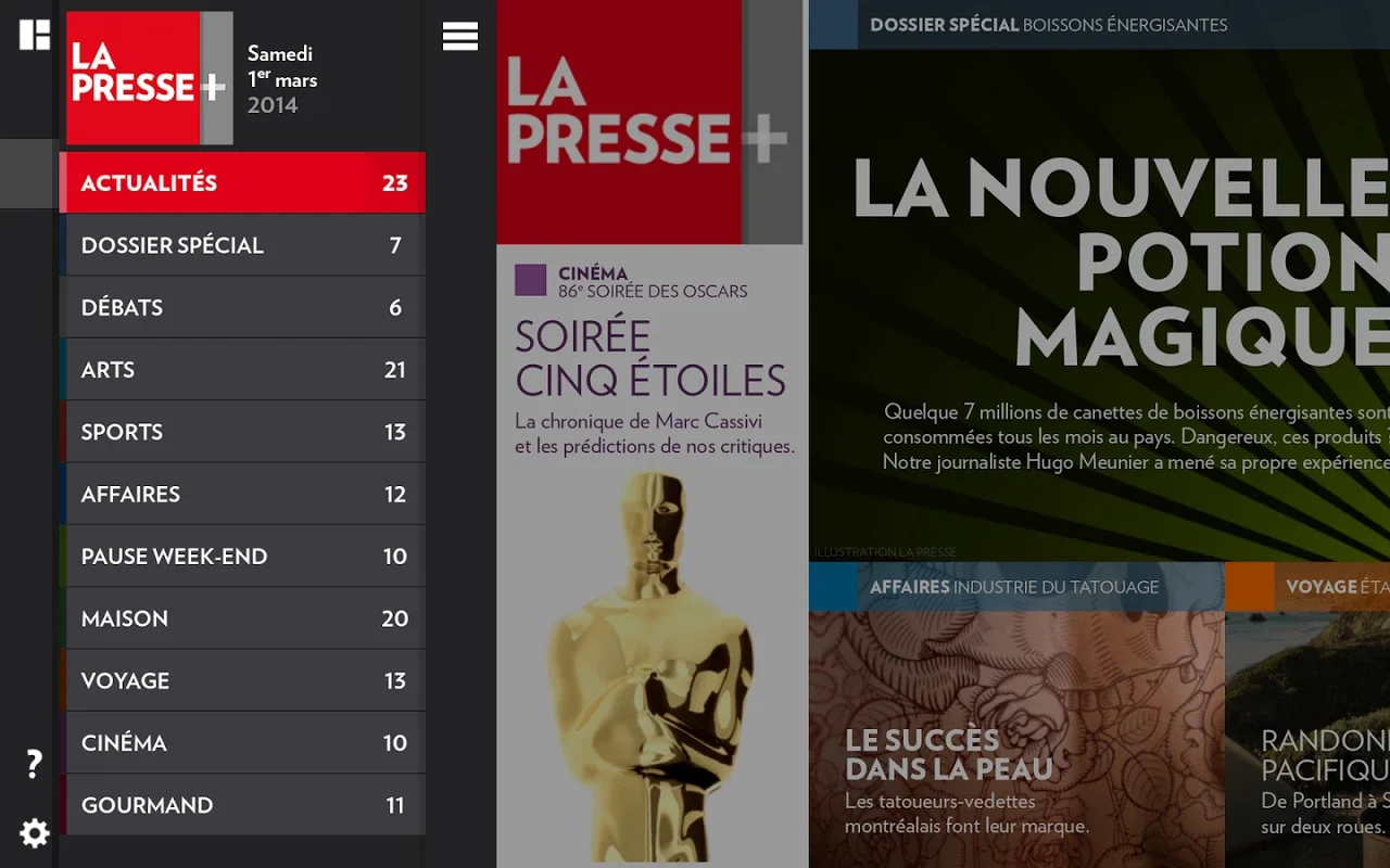 La Presse+ for Android: Immersive News Experience