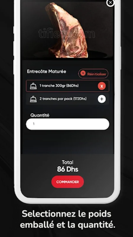 Tifiee - La Culture Viande for Android: Premium Meats Delivered