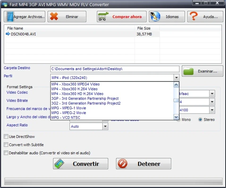 Fast MP4 3GP AVI MPG WMV RM MOV FLV Converter for Windows - No Download Required