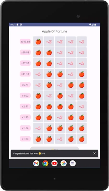 Apple of Fortune: Strategic Mobile Game for Android